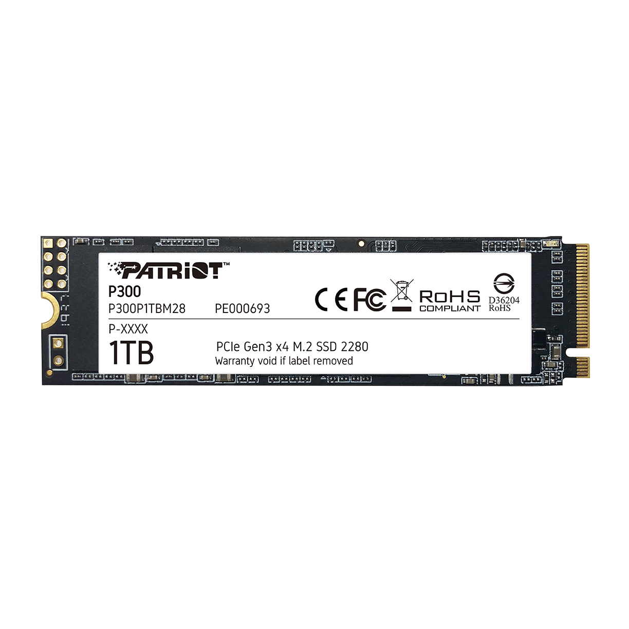 DISCO SSD PATRIOT P300 1TB M.2 PCI-E