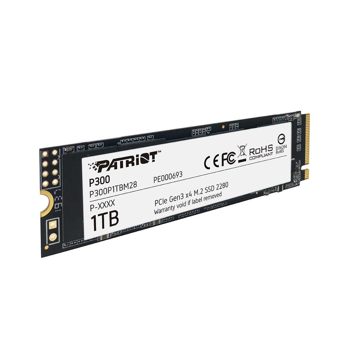 Disco Solido Patriot 1tb P300 M.2 Ssd