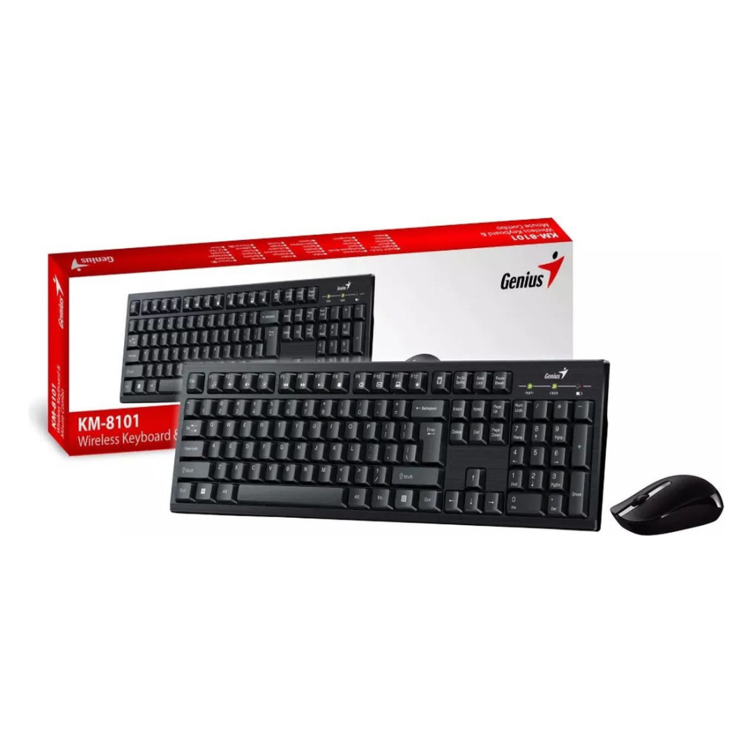 Teclado + Mouse Genius Km-8101 Black