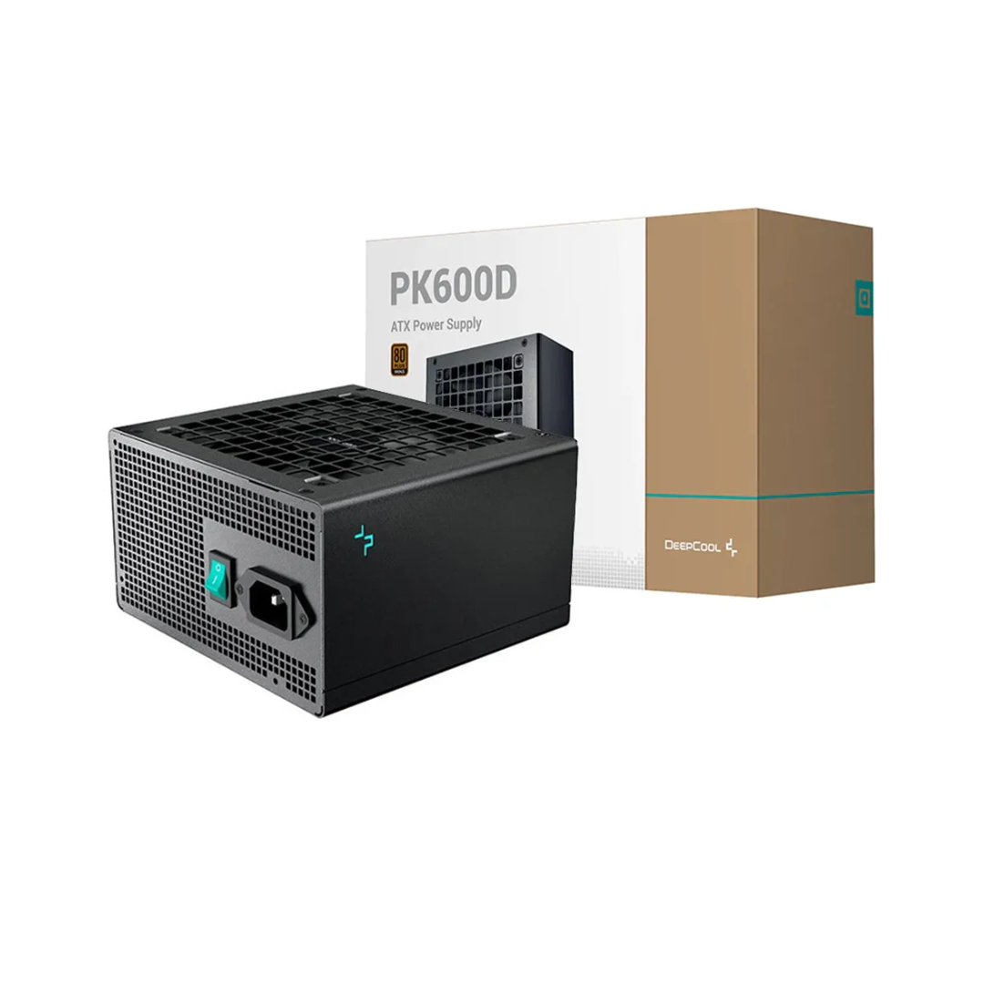 Fuente Deep Cool 600w 80 Plus Bronze Pk600d