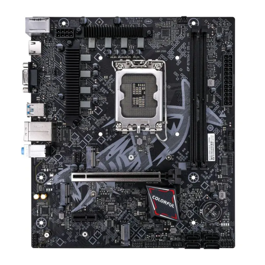 Mother Colorful B760m-k D5 Battle-ax Lga1700 Ddr5