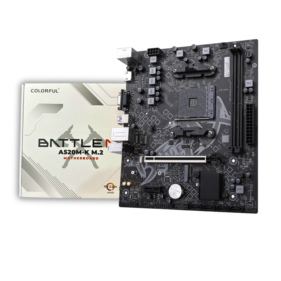 Mother Colorful A520m-k M2 Battle-ax Am4 Ddr4