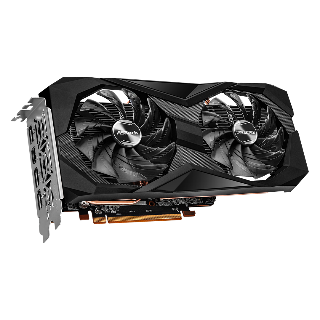 Placa De Video Asrock Challenger  Rx 6600 8gb