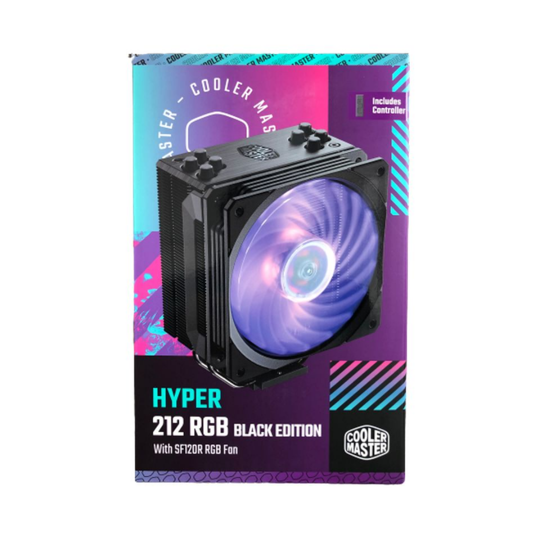 Cpu Cooler Coolermaster Hyper 212 Rgb Black Edition