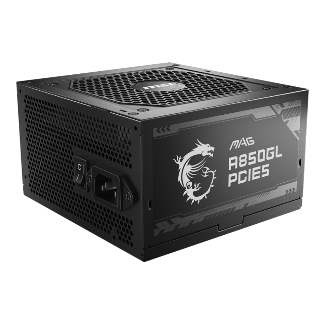 FUENTE MSI MAG A850GL 850W 80 PLUS GOLD FULL MODULAR PCIE 5.0