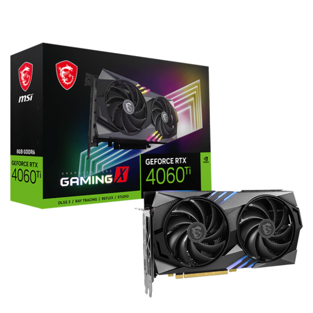 Placa De Video  Msi Rtx 4060ti Gaming X 8gb