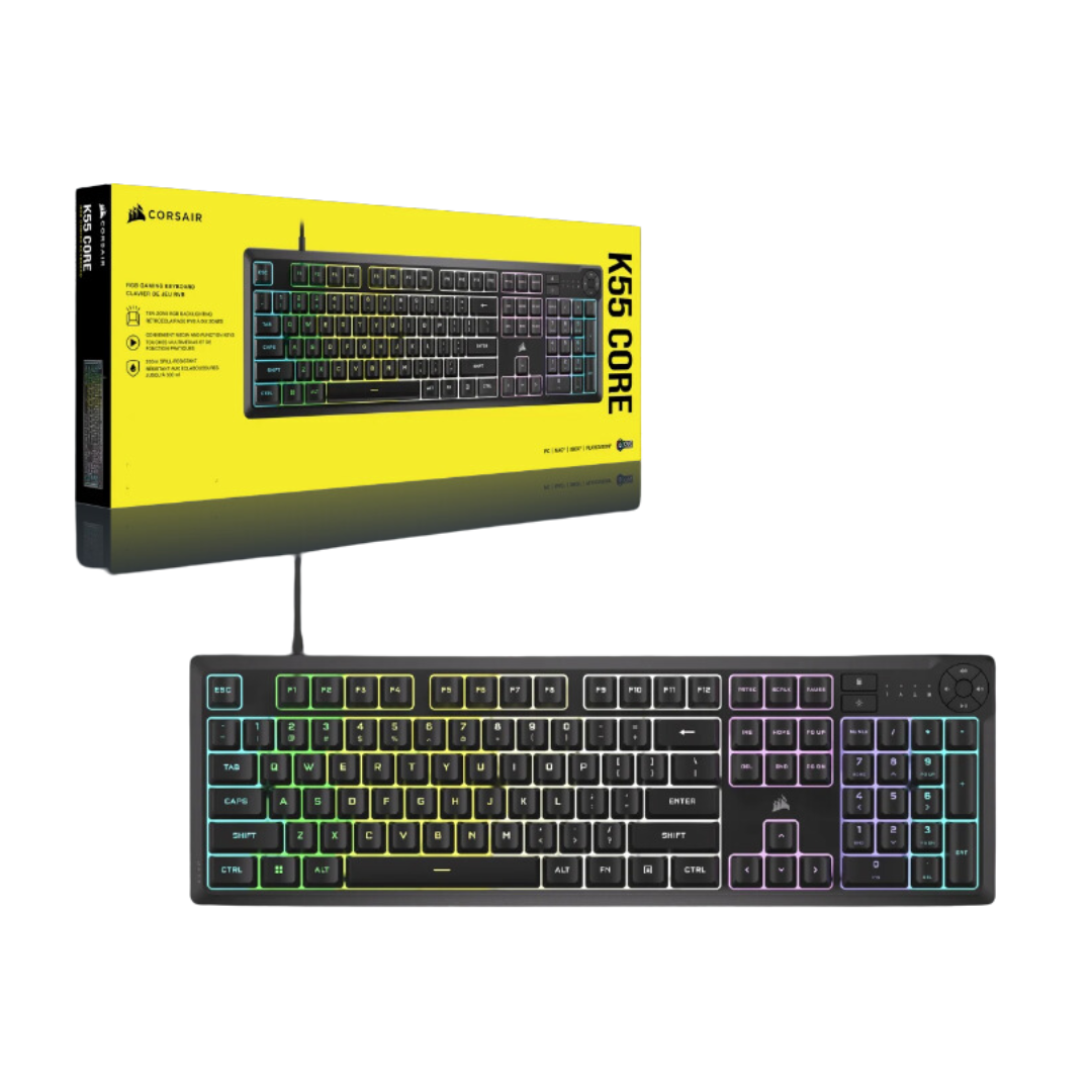 Teclado Corsair K55 Core Rgb