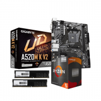 COMBO ACTUALIZACION AMD RYZEN 5 4600G  A520M  16 GB