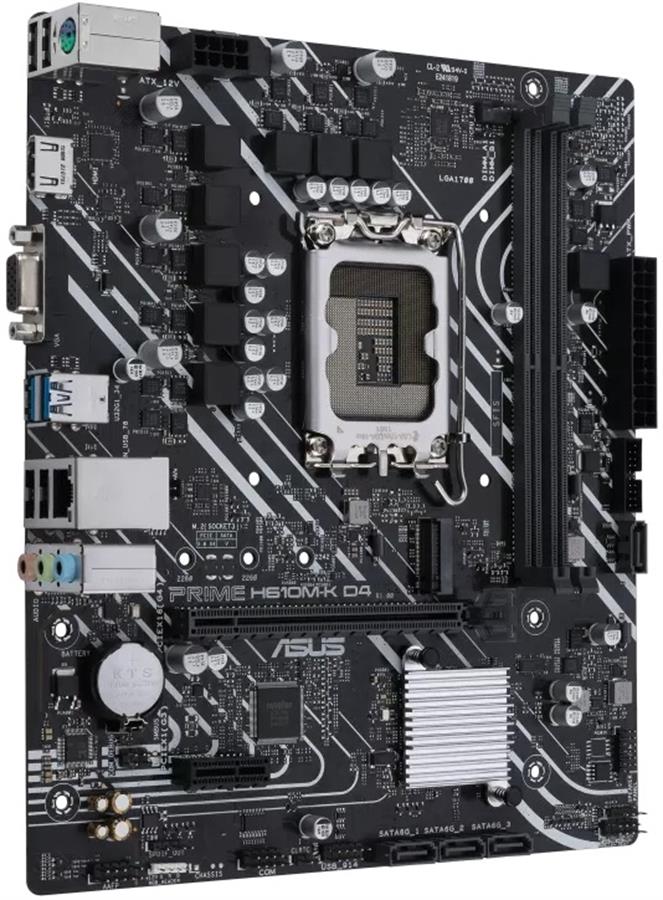 MOTHER ASUS (LGA1700) H610M-K D4 PRIME
