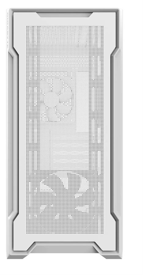 GABINETE GAMER GIGABYTE C102 GLASS ICE TG 2X FAN WHITE