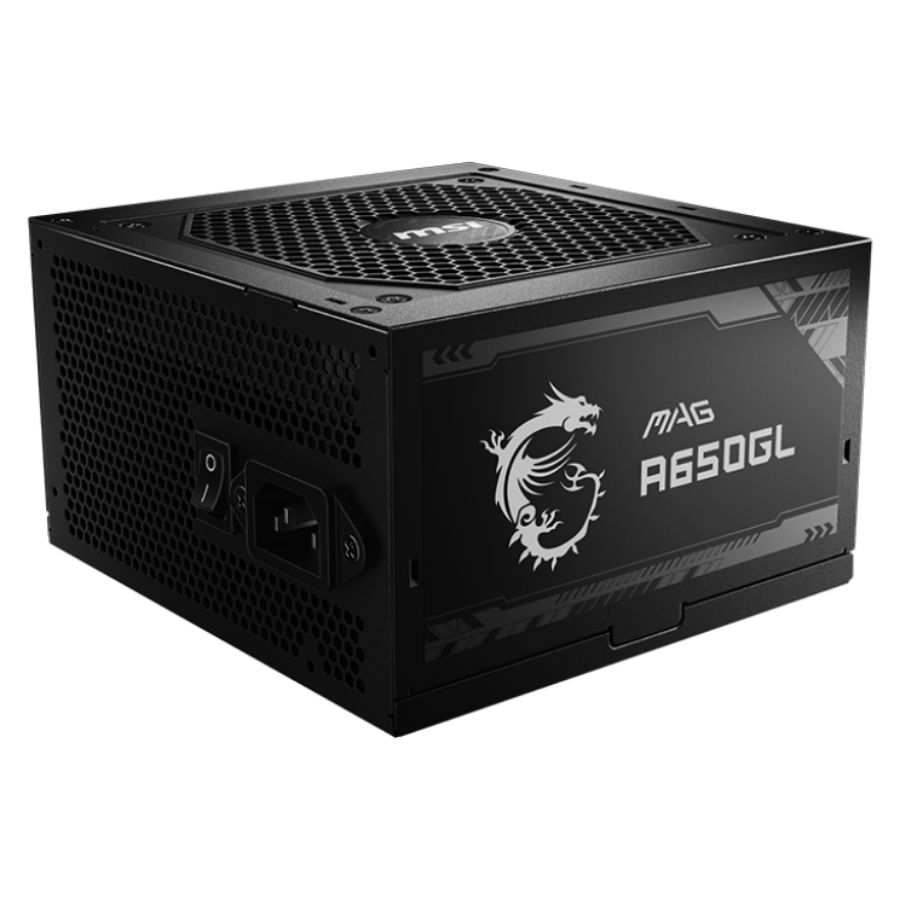 FUENTE GAMER MSI A650GL MAG 650W 80P GOLD FULL MODULAR