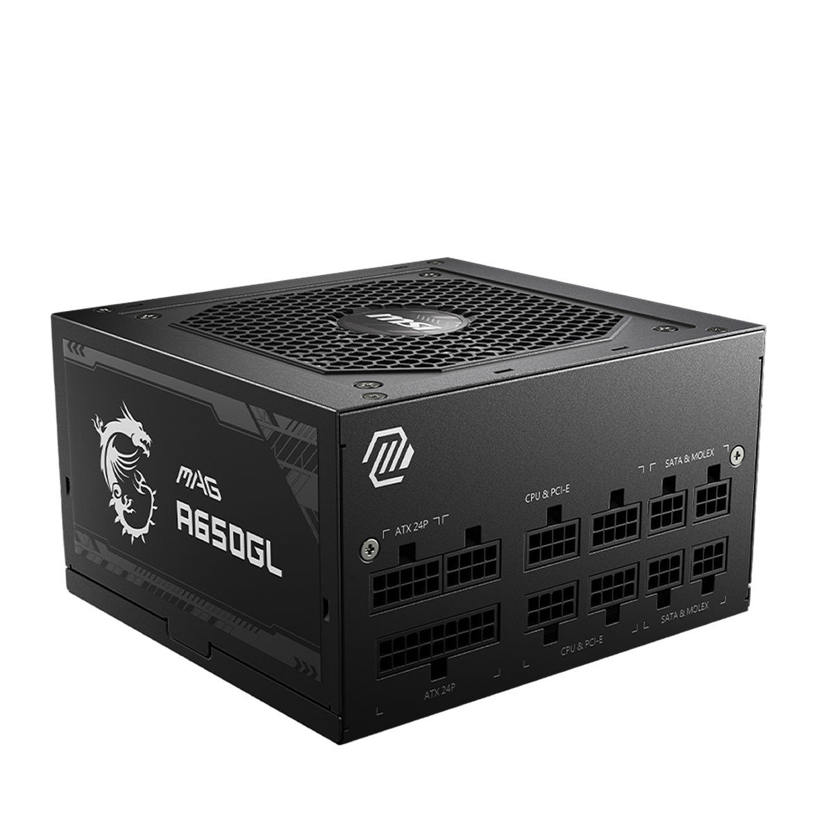 FUENTE GAMER MSI A650GL MAG 650W 80P GOLD FULL MODULAR