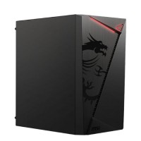 GABINETE MSI MAG SHIELD M301 - 1 FAN BLACK