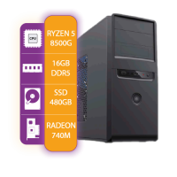 PC GAMER RYZEN 5 8500G  16GB RAM  480GB