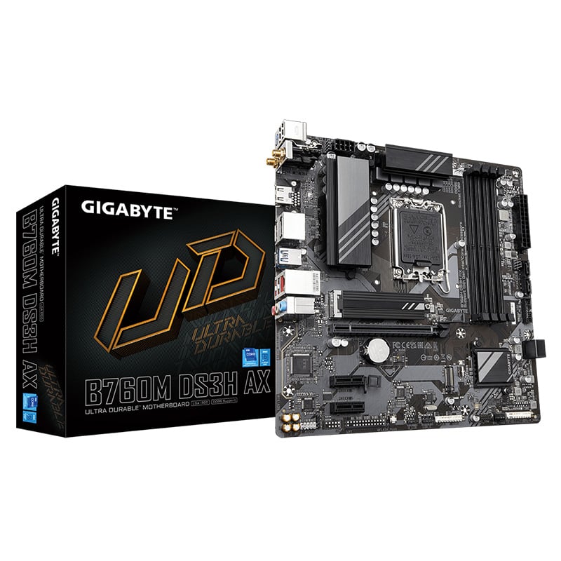 Motherboard Intel GIGABYTE B760M B760M DS3H DDR5