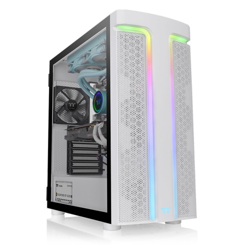Gabinete Gamer TT H590 TG ARGB H590 ARGB SNOW C/FAN