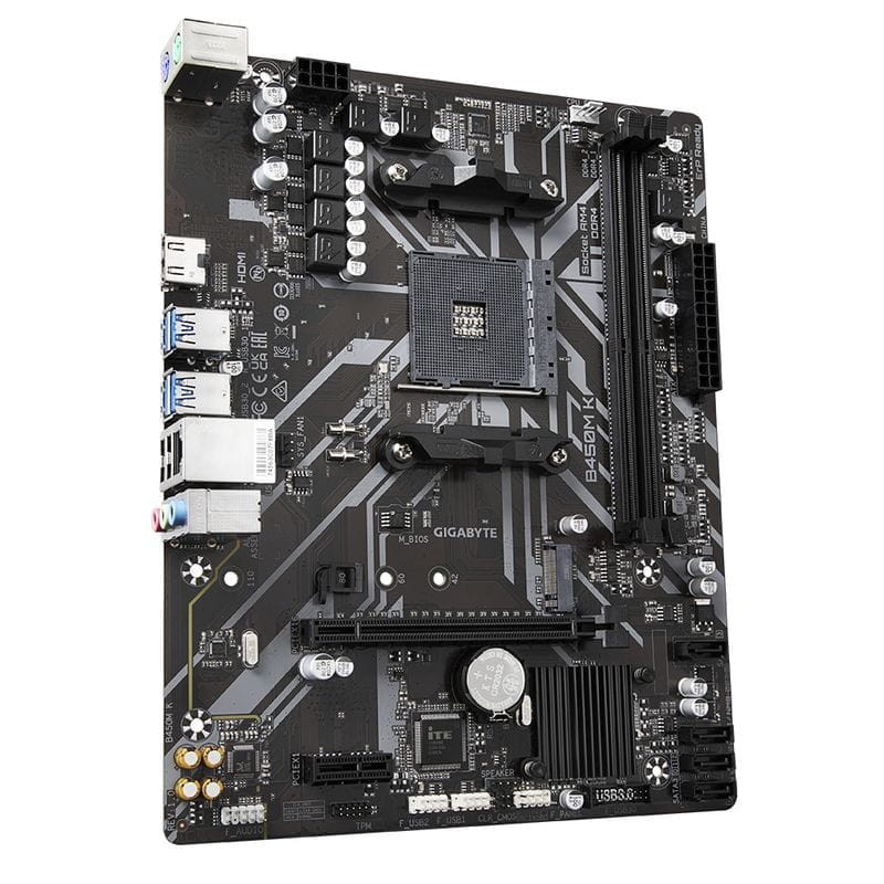Motherboard Amd GIGABYTE B450M K B450M K AM4 GIGABYTE