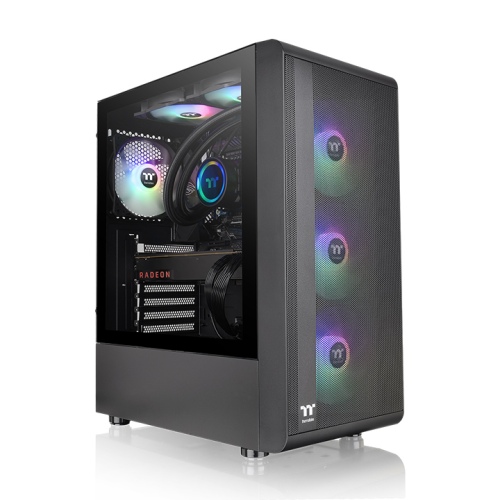 Gabinete Gamer TT S200 TG ARGB BLACK S200 TG ARGB BLACK