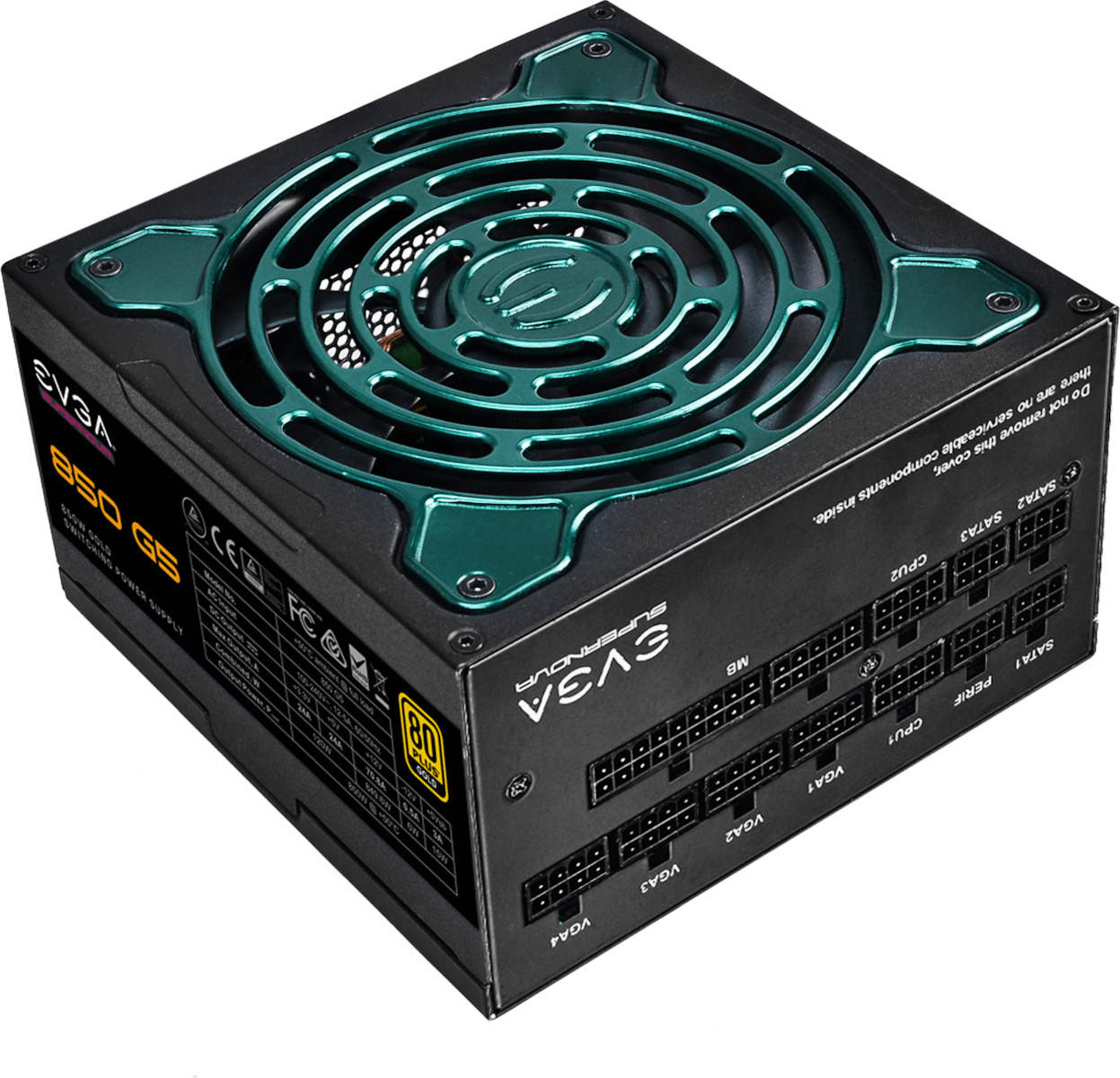 Fuente PC Certificada EVGA 850W GOLD SUPERNOVA 850W 80 PLUS GOLD