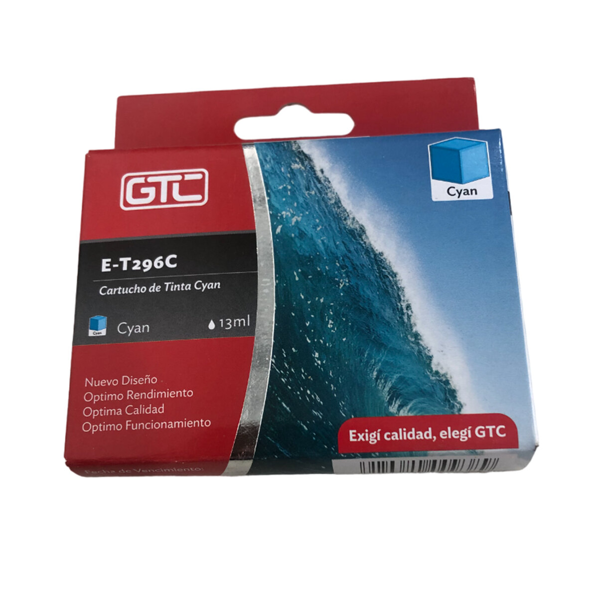 CARTUCHO GTC 296 CYAN