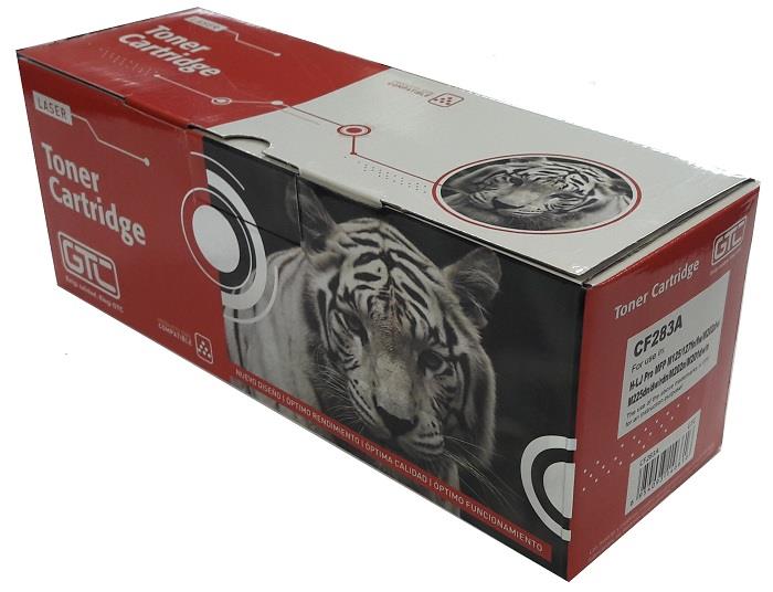 Toner GTC CF283A/CRG737 Compatible HP 127/225/Mf217W/216/Crg737