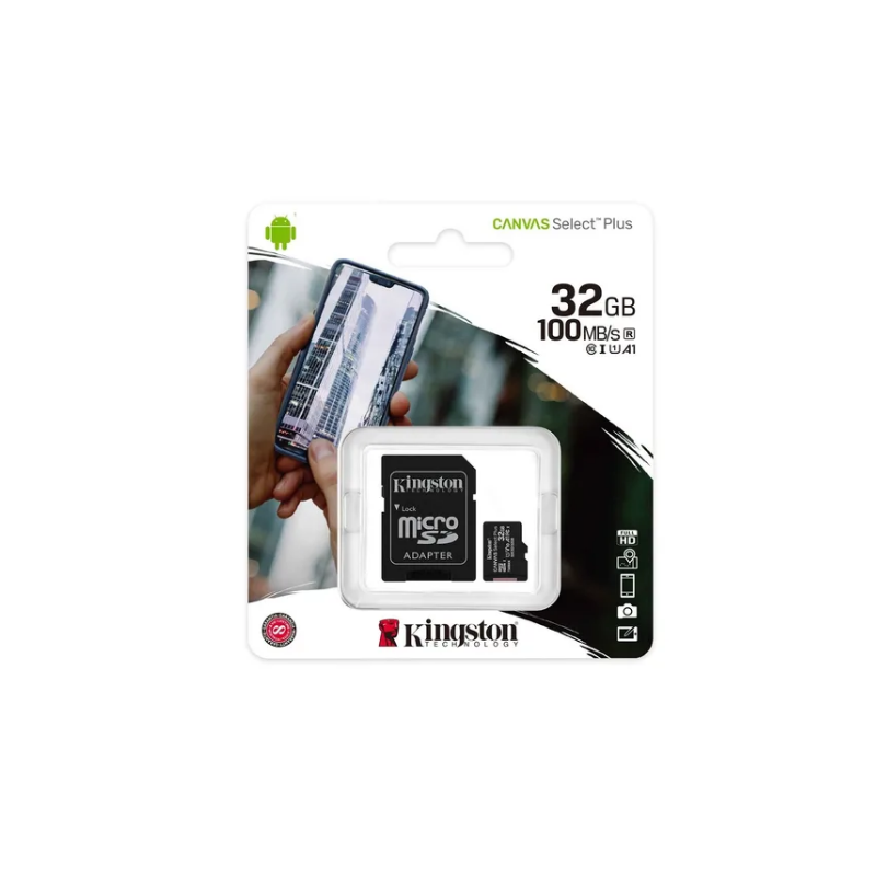 MicroSD Kingston 32GB 100MB/s